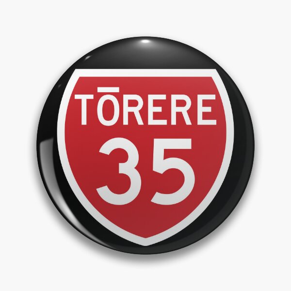 Item preview, Tōrere State Highway 35 – New Zealand Road Sign designed and sold by MY NEW ZEALAND.