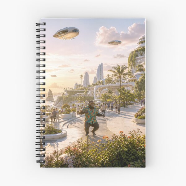 Item preview, Solarpunk Resort Groove designed and sold by KGOart.