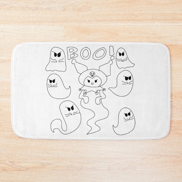 Item preview, Kuromi the Ghost (w/ Tail, Black Outline) designed and sold by WolfWhispersShop.