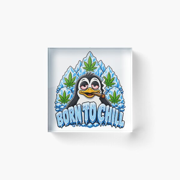 Item preview, WEED HUMOR PENQUIN STYLE designed and sold by Geno59l.
