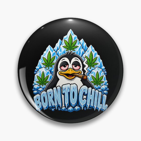 Item preview, WEED HUMOR PENQUIN STYLE designed and sold by Geno59l.