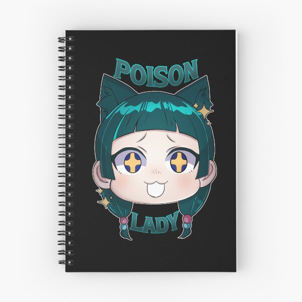 Item preview, Doodle Poison Lady  designed and sold by Izaa-aart.