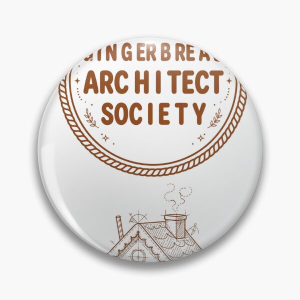 Item preview, Gingerbread Architect Society Funny Christmas Baking Shirt designed and sold by KERK Art and Design.