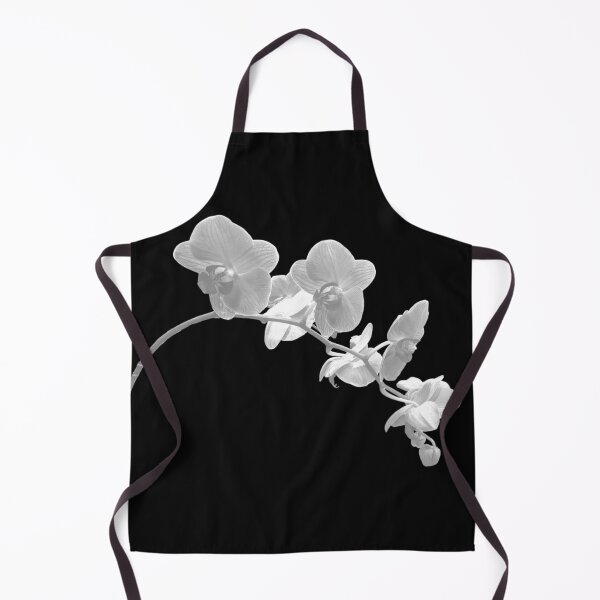 Item preview, Gorgeous Orchid Flower Black White Phalaenopsis Shapes Mania designed and sold by Shapes-Mania.