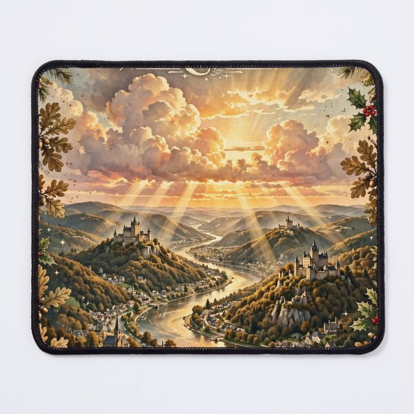 Item preview, Germany — Rhine Valley: Castles Along the River designed and sold by DibujandoPorfa.