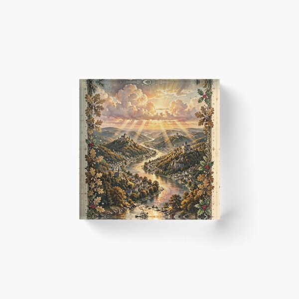 Item preview, Germany — Rhine Valley: Castles Along the River designed and sold by DibujandoPorfa.