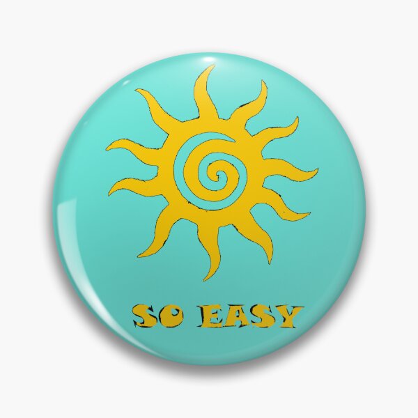 Item preview, So Easy – Sun Symbol Typography Art designed and sold by Audra-studio.