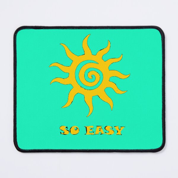 Item preview, So Easy – Sun Symbol Typography Art designed and sold by Audra-studio.