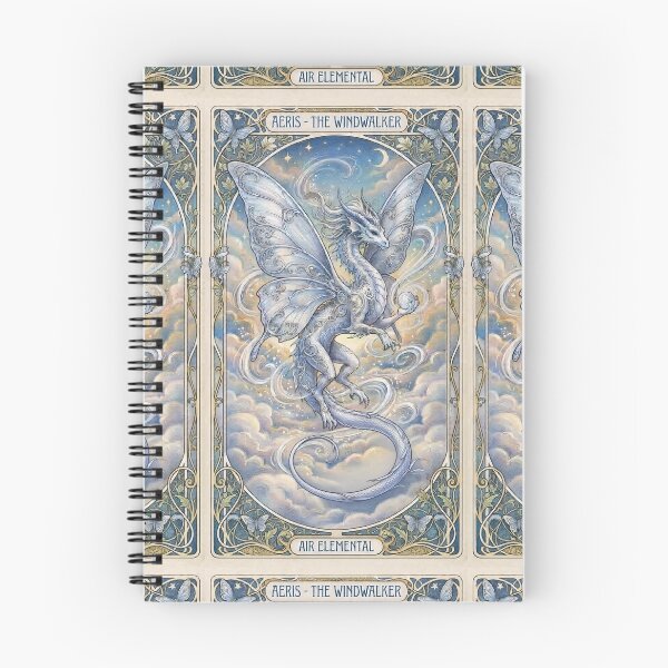 Item preview, Element Series: Air Dragon - Colored Pencil designed and sold by WolfMoonPrintShop.