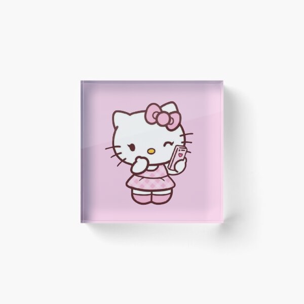 Item preview, Pretty Pink Hello Kitty Selfie designed and sold by iloveyourcupid.