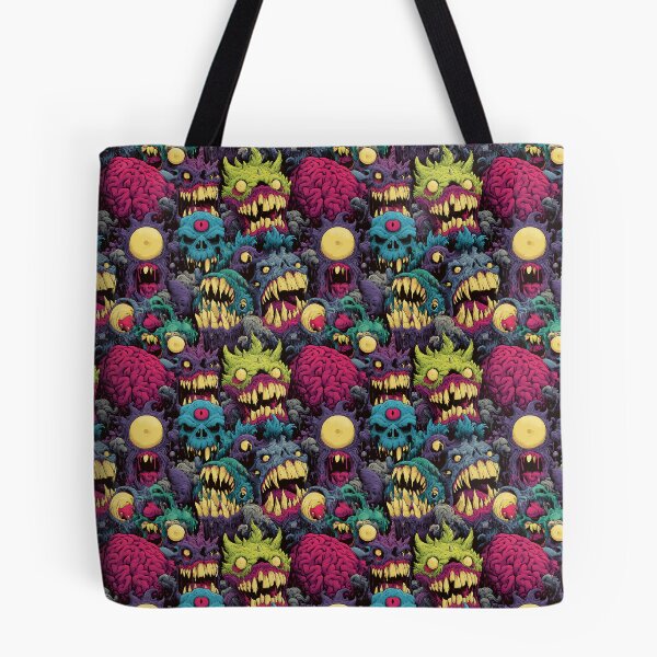 Item preview, Grotesque Cartoon Monster Graffiti Style Pattern designed and sold by Derek Gillette.