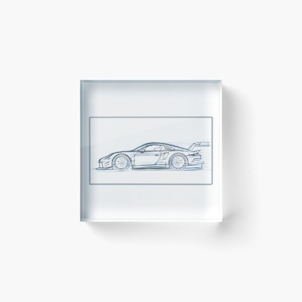 Item preview, stylish fast cool car sleek sketch designed and sold by Preciseprinter.