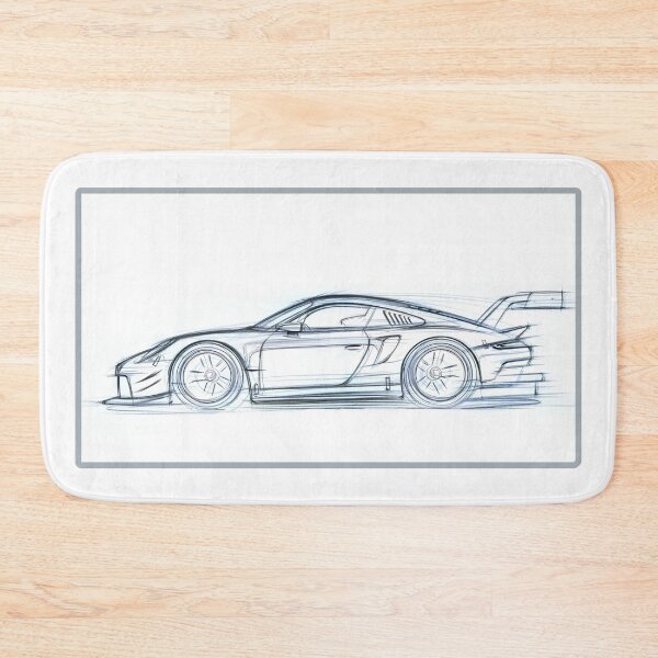 Item preview, stylish fast cool car sleek sketch designed and sold by Preciseprinter.