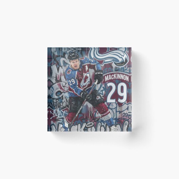 Item preview, Nathan MacKinnon designed and sold by Skeleton Hockey Department .