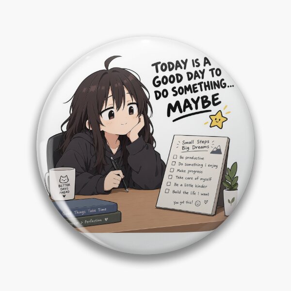 Item preview, Today Is A Good Day To Do Something... Maybe designed and sold by katerynaS99.