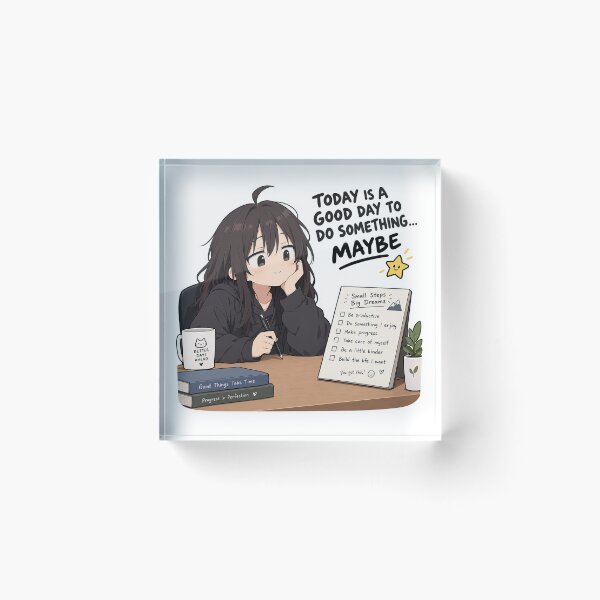 Item preview, Today Is A Good Day To Do Something... Maybe designed and sold by katerynaS99.