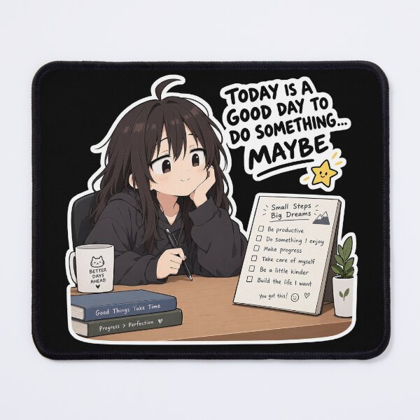 Item preview, Today Is A Good Day To Do Something... Maybe designed and sold by katerynaS99.