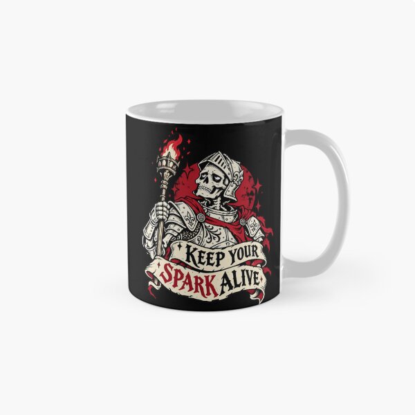 Item preview, Keep Your Spark Alive Skeleton Knight designed and sold by -DEEWOLF-.