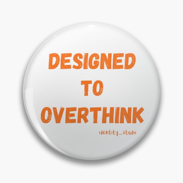 Item preview, Designed to Overthink – Funny Engineer, Data Analyst & Overthinker designed and sold by Identity Studio.