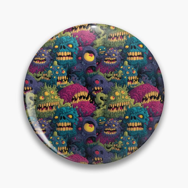 Item preview, Grotesque Cartoon Monster Graffiti Style Pattern designed and sold by Derek Gillette.