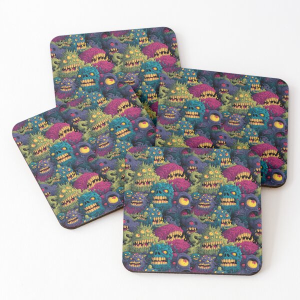 Item preview, Grotesque Cartoon Monster Graffiti Style Pattern designed and sold by Derek Gillette.