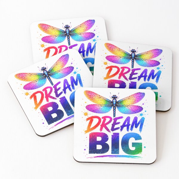 Item preview, 'Dream Big' Motivational Quote - Inspirational Design With Firefly designed and sold by DEC02.