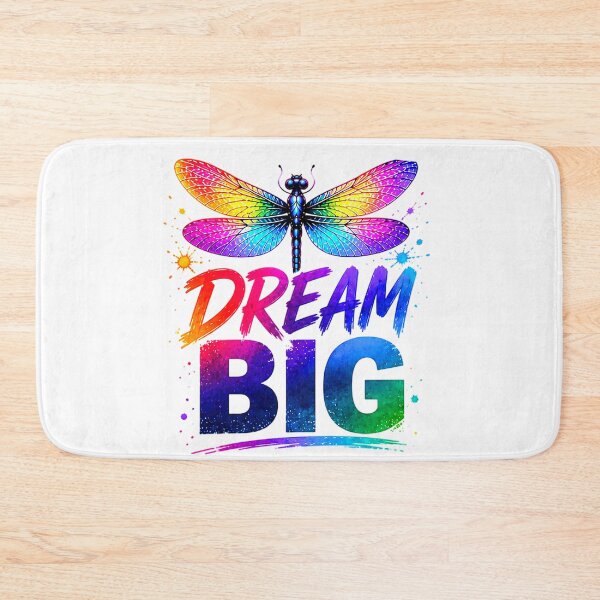 Item preview, 'Dream Big' Motivational Quote - Inspirational Design With Firefly designed and sold by DEC02.