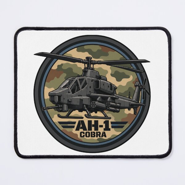 Item preview, Front View Green Army AH-1 Cobra Badge designed and sold by IRON WINGS /USAF.