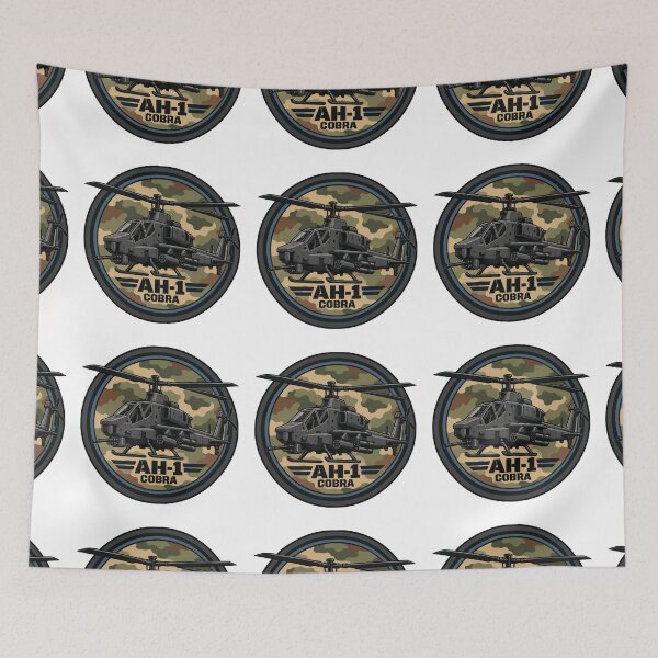 Item preview, Front View Green Army AH-1 Cobra Badge designed and sold by IRON WINGS /USAF.