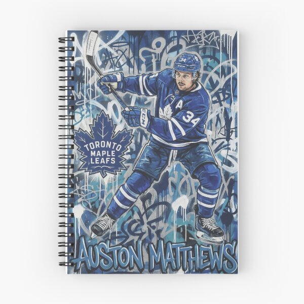 Item preview, Auston Matthews designed and sold by Skeleton Hockey Department .