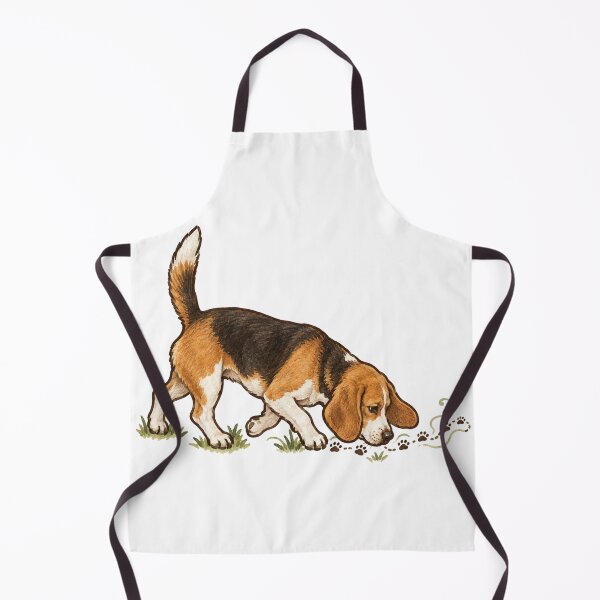 Item preview, Tricolor Beagle Nose Down Following a Scent Trail designed and sold by eignvalue.