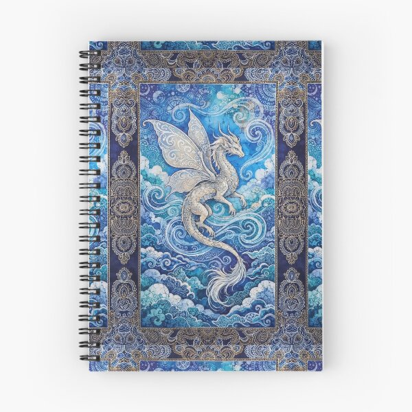 Item preview, Element Series: Air Dragon - Batik designed and sold by WolfMoonPrintShop.