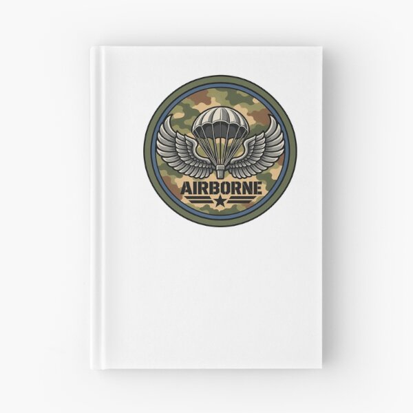 Item preview, Green Round Airborne Military Badge Design designed and sold by IRON WINGS /USAF.