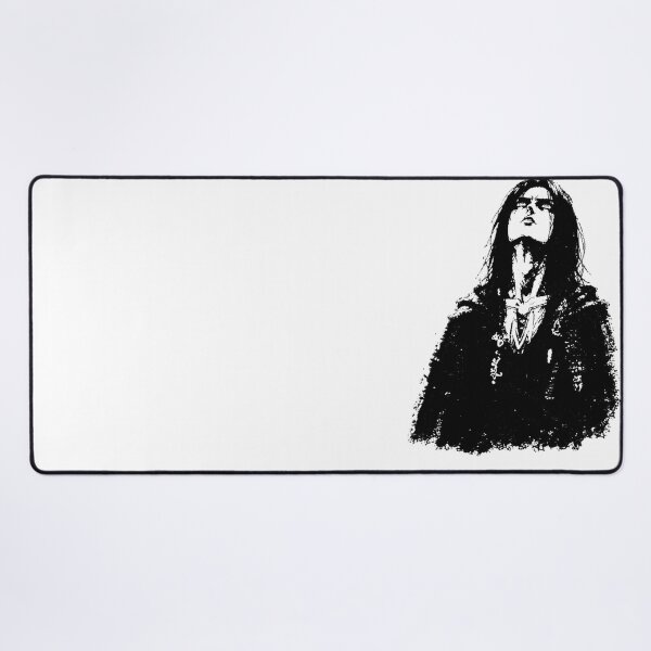 Item preview, Eren Yeager attack on titan Black metal artstyle designed and sold by Philemon777.
