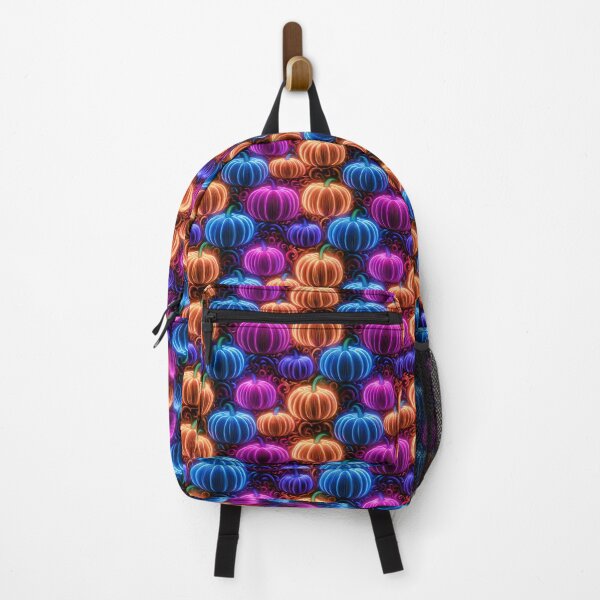 Item preview, Halloween Neon Pumpkin Pattern designed and sold by Derek Gillette.