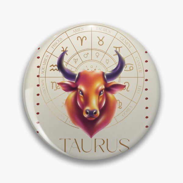 Artikelvorschau, Briefmarke mit dem Sternzeichen Stier – Himmlische Vintage-Astrologie-Kunst entworfen und verkauft von CozyMuse.