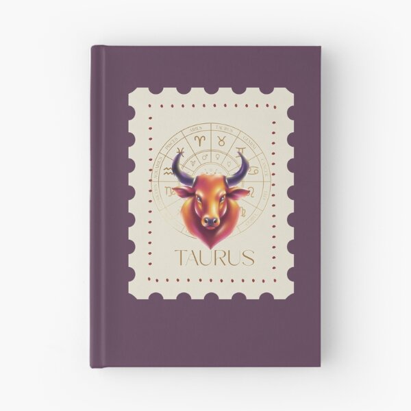 Item preview, Taurus Zodiac Stamp – Celestial Vintage Astrology Art designed and sold by CozyMuse.