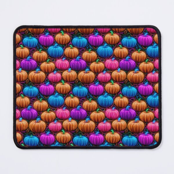 Item preview, Halloween Neon Pumpkin Pattern designed and sold by Derek Gillette.