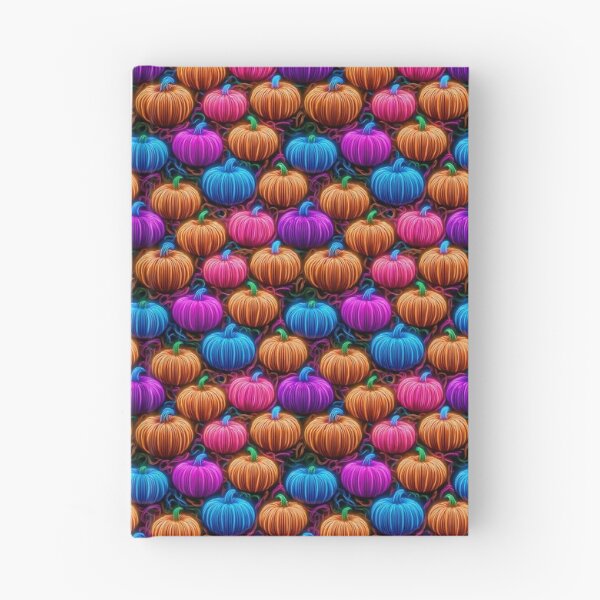 Item preview, Halloween Neon Pumpkin Pattern designed and sold by Derek Gillette.
