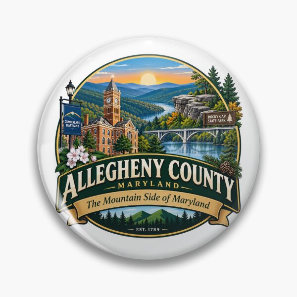 Item preview, Condado de Allegheny, Maryland designed and sold by rogerstrawberry.