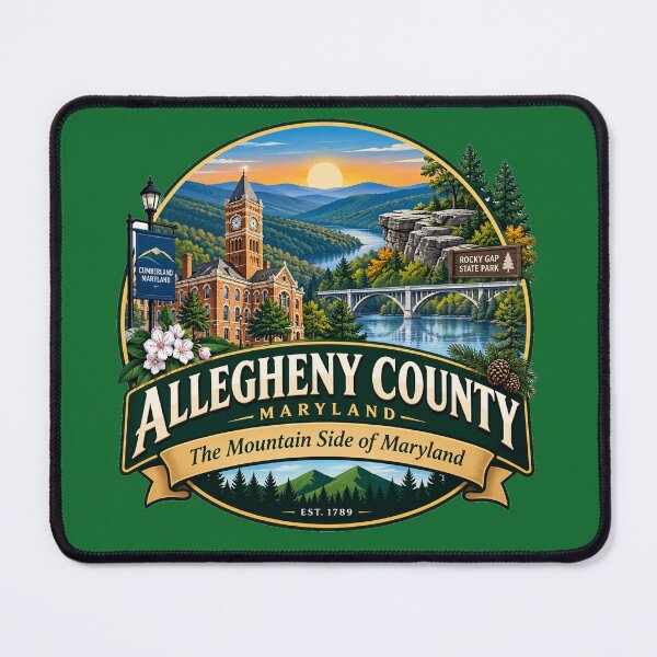 Item preview, Allegheny County, Maryland designed and sold by rogerstrawberry.