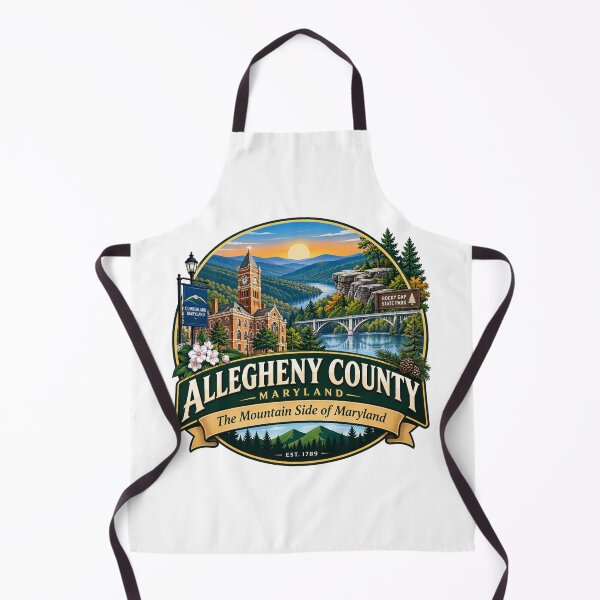 Artikelvorschau, Allegheny County, Maryland entworfen und verkauft von rogerstrawberry.