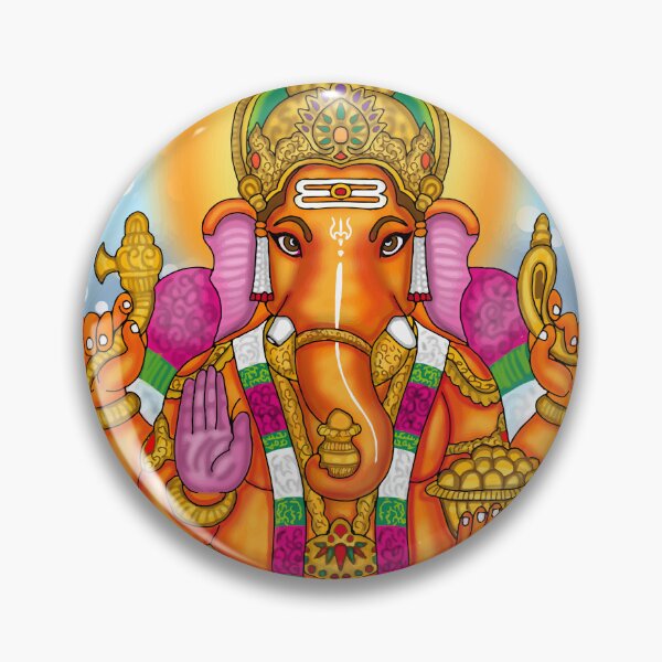 Item preview, Lord Ganesha Digital Drawing | Hindu Elephant God Artwork designed and sold by Harshit_Digital_Arts.