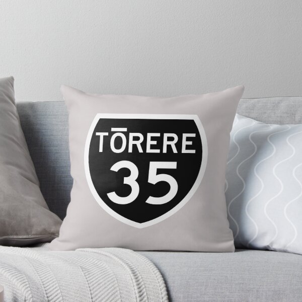 Item preview, Tōrere State Highway 35 – New Zealand Road Sign - Black designed and sold by MY NEW ZEALAND.
