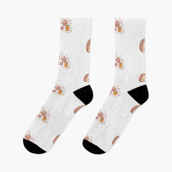 Item preview, Hedgehog's Cozy Tea Time with Honey designed and sold by Sweet Blob Co.