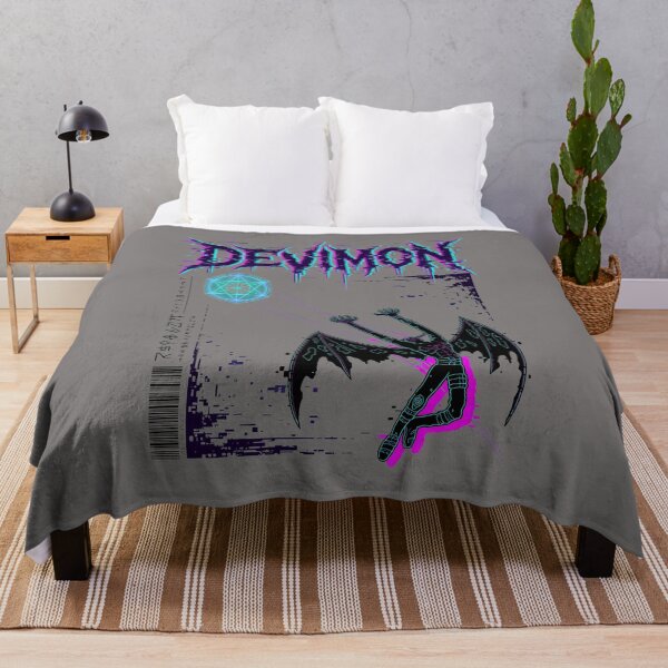 Item preview, DEVIMON Distressed Retro Monster Graphic Tee-1 designed and sold by MarkPearys.