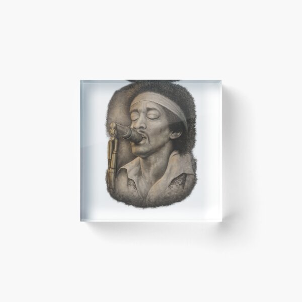 Item preview, Jimi Hendrix Pencil Drawing designed and sold by anolis.