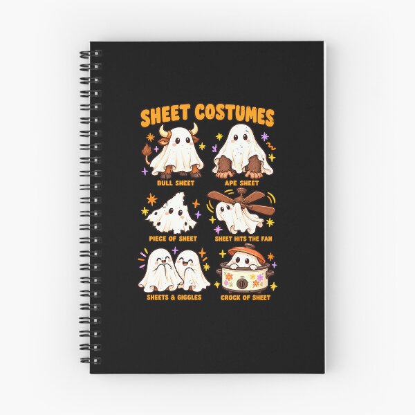 Item preview, Halloween Ghosts With Sheet Costume Puns designed and sold by elderberry.