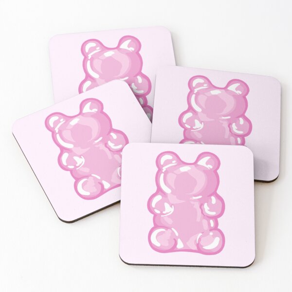 Item preview, Pink Gummy Bear Candy designed and sold by Super Neon Pixels .