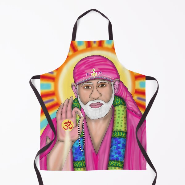 Item preview, Sai Baba Digital Drawing | Indian Spiritual Saint Artwork designed and sold by Harshit_Digital_Arts.